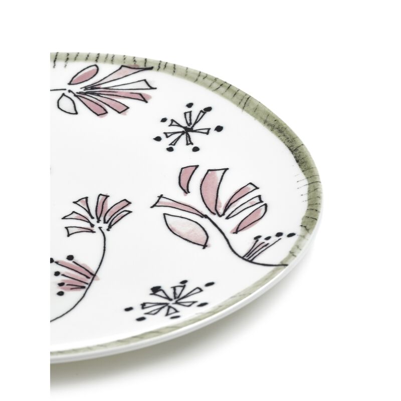 Marni Midnight Flowers Dinner Plates Set Of 2 - Fiore Rosa image number 2